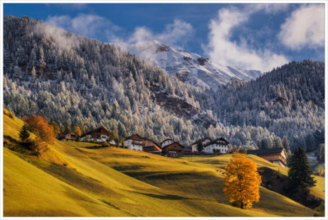 Podzim nebo zima - fotografický workshop Čarovné podzimní Dolomity