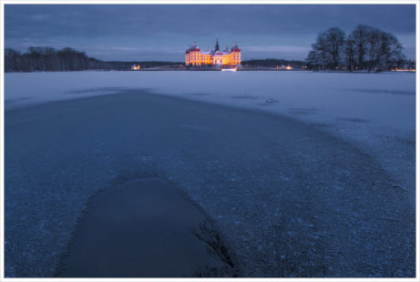 Mrazivá atmosféra zimního Moritzburgu - fotografický workshop Drážďany, Moritzburg a Míšeň
