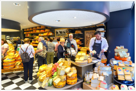 Prodejna sýrů v Alkmaaru - fotografický workshop Rozkvetlé jarní Holandsko