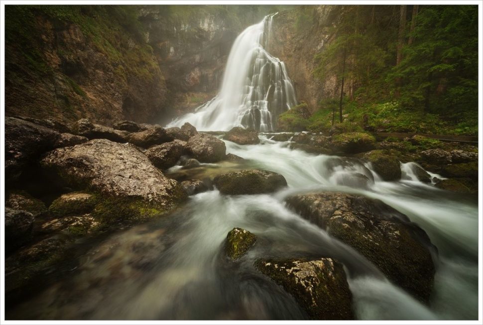 Vodopád Gollinger Wasserfall - fotografický workshop Jezera a vodopády Rakouska