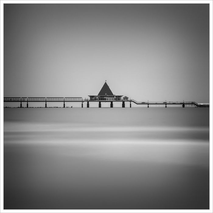 Fotografie Baltského pobřeží s použitím magnetického ND filtru VFFOTO